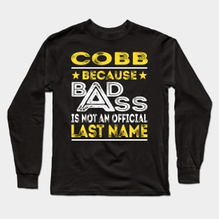 COBB Long Sleeve T-Shirt